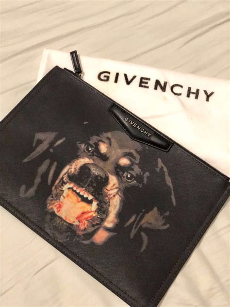 givenchy clutch dog price|vintage givenchy clutch.